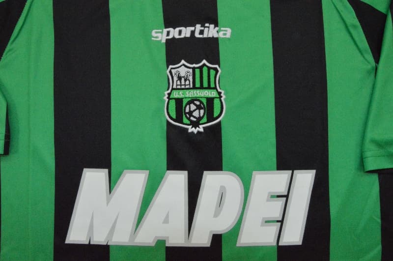 AAA(Thailand) Sassuolo 2012/13 Home Retro Soccer Jersey
