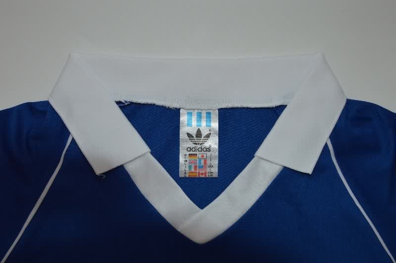 AAA(Thailand) Schalke 04 1984/85 Home Retro Soccer Jersey