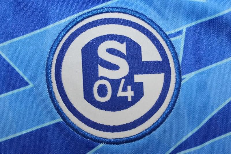 AAA(Thailand) Schalke 04 1992/93 Home Retro Soccer Jersey