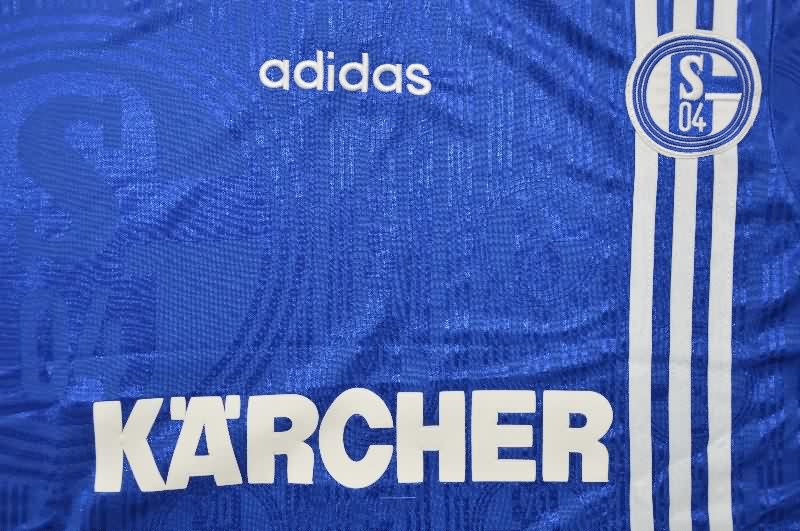 AAA(Thailand) Schalke 04 1996/97 Home Retro Soccer Jersey