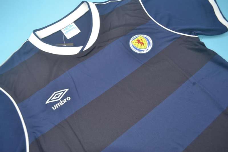 AAA(Thailand) Scotland 1986 Home Retro Soccer Jersey