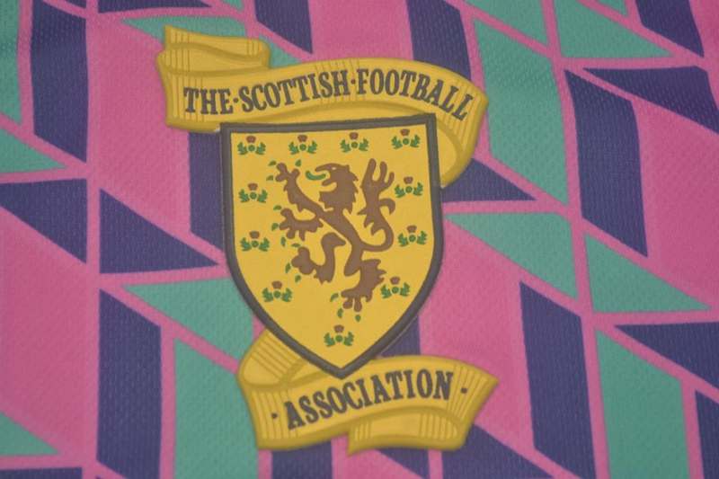 AAA(Thailand) Scotland 1990 Away Retro Soccer Jersey