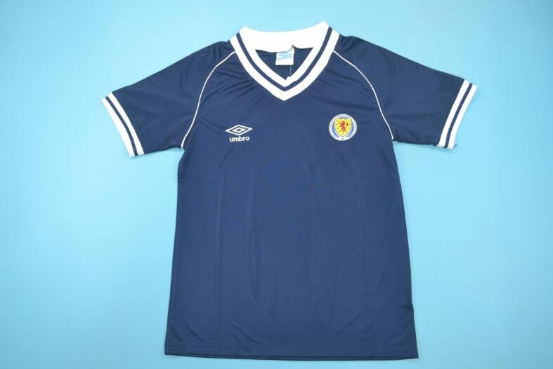 AAA(Thailand) Scotland 1982 Home Retro Soccer Jersey