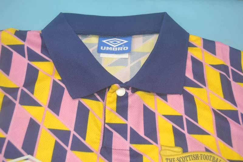 AAA(Thailand) Scotland 1988/89 Third Retro Soccer Jersey