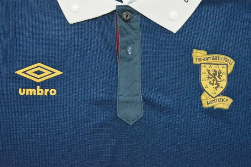 AAA(Thailand) Scotland 1988/91 Home Retro Soccer Jersey