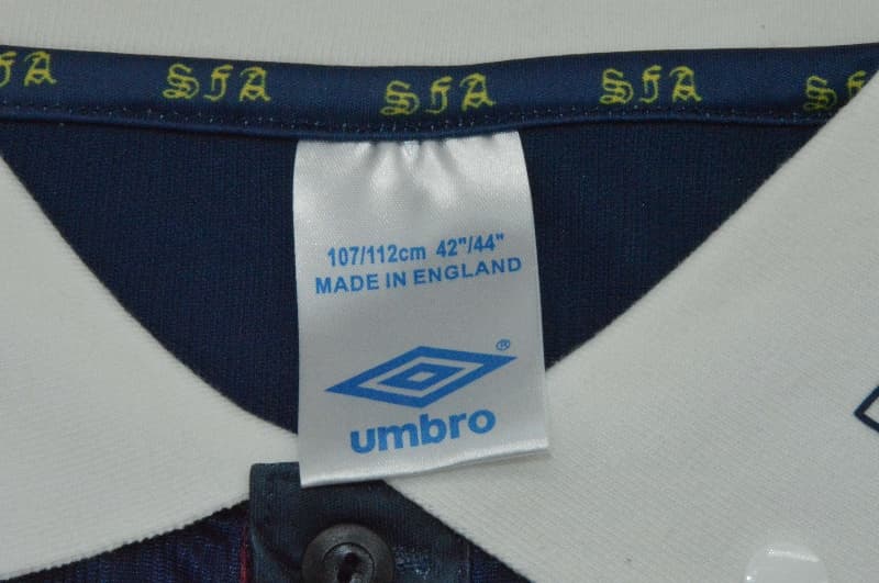 AAA(Thailand) Scotland 1988/91 Home Retro Soccer Jersey
