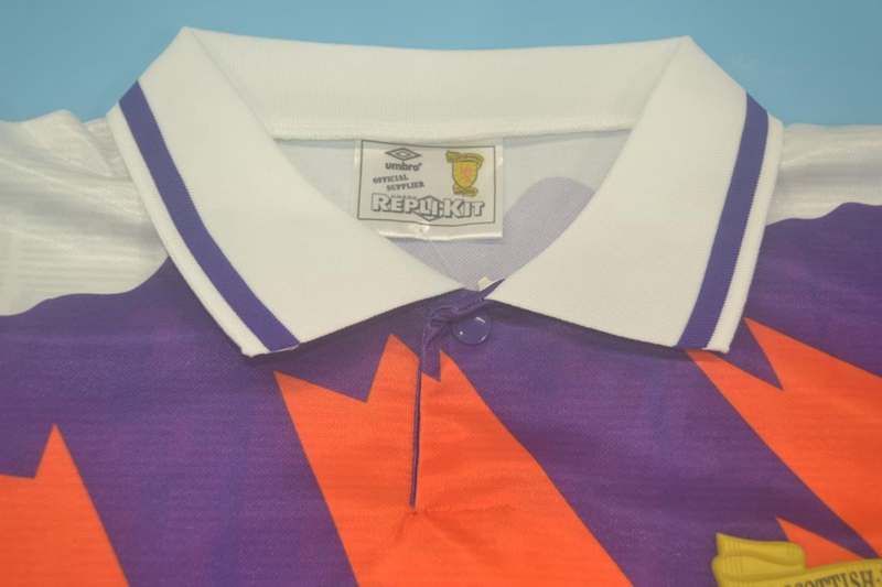 AAA(Thailand) Scotland 1991/93 Away Retro Soccer Jersey