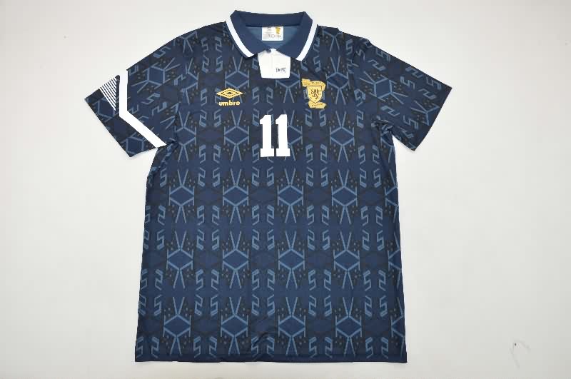 AAA(Thailand) Scotland 1991/94 Home Retro Soccer Jersey