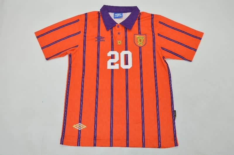 AAA(Thailand) Scotland 1993/94 Away Retro Soccer Jersey