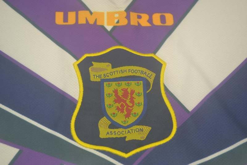 AAA(Thailand) Scotland 1994/96 Away Retro Soccer Jersey