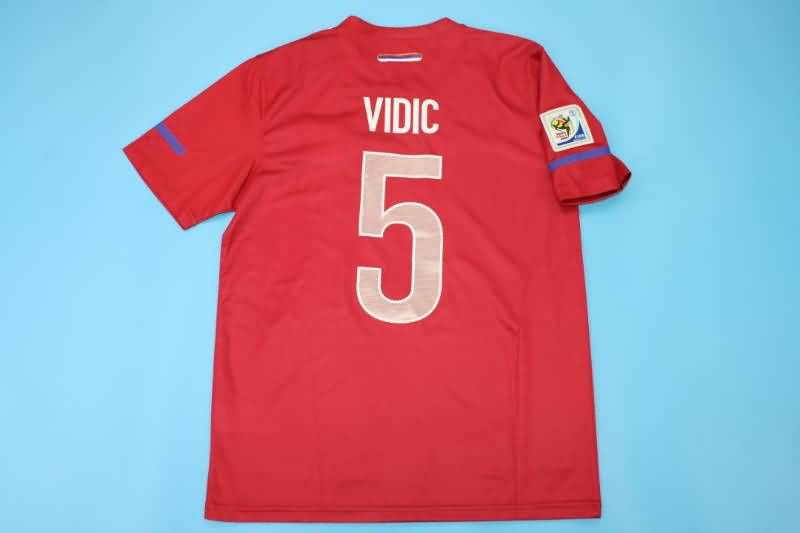 AAA(Thailand) Serbia 2010 Home Retro Soccer Jersey