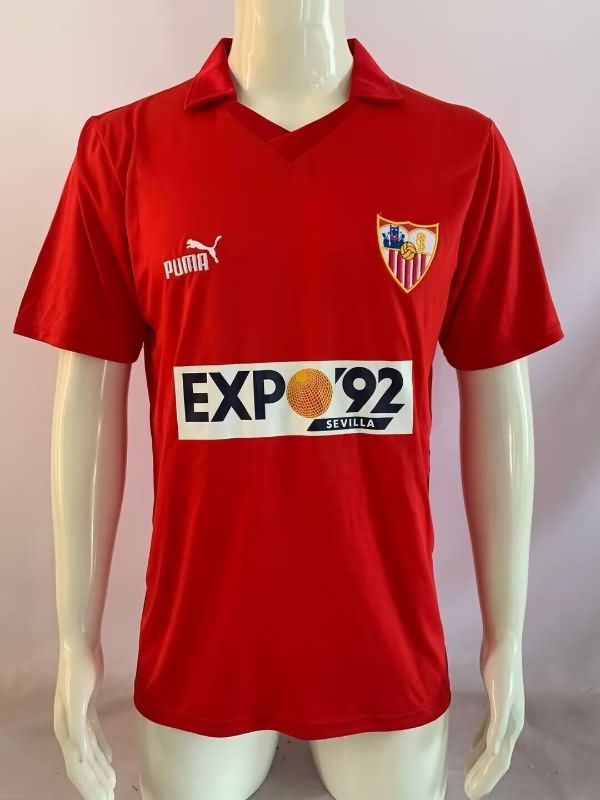 AAA(Thailand) Sevilla 1987/90 Away Retro Soccer Jersey