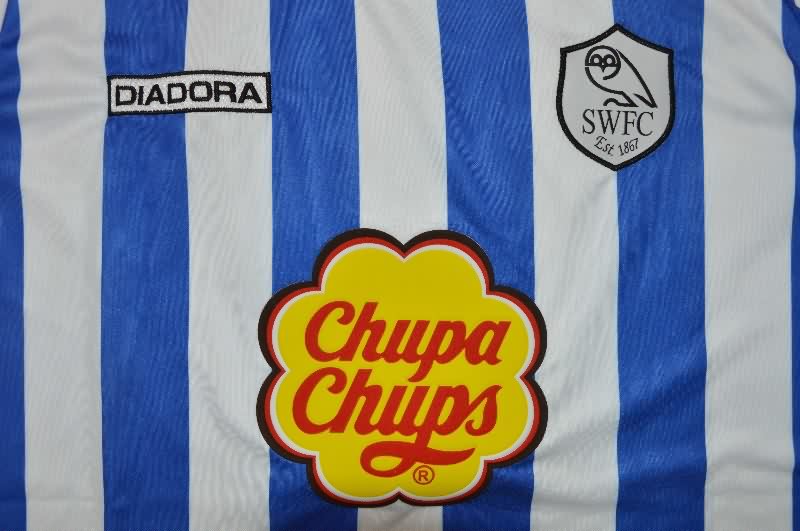 AAA(Thailand) Sheffield Wednesday 2001/03 Home Retro Soccer Jersey