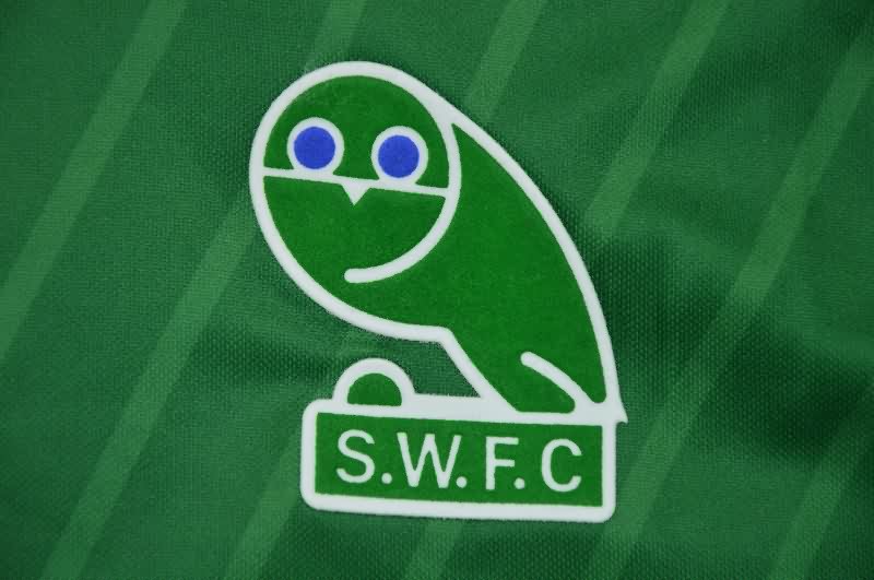AAA(Thailand) Sheffield Wednesday 1988/90 Away Retro Soccer Jersey