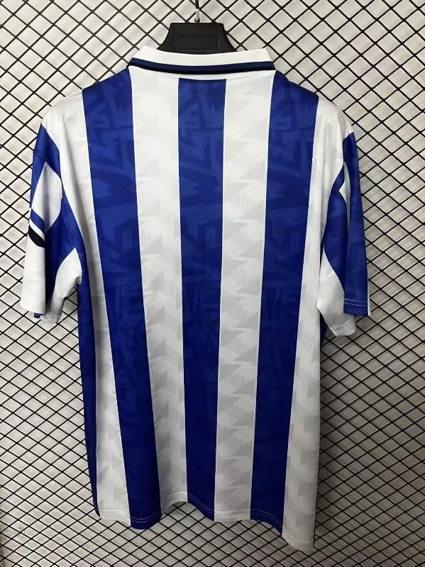 AAA(Thailand) Sheffield Wednesday 1991/93 Home Retro Soccer Jersey