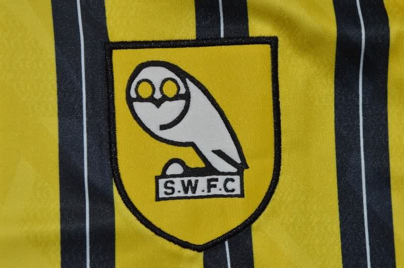 AAA(Thailand) Sheffield Wednesday 1992/93 Away Retro Soccer Jersey