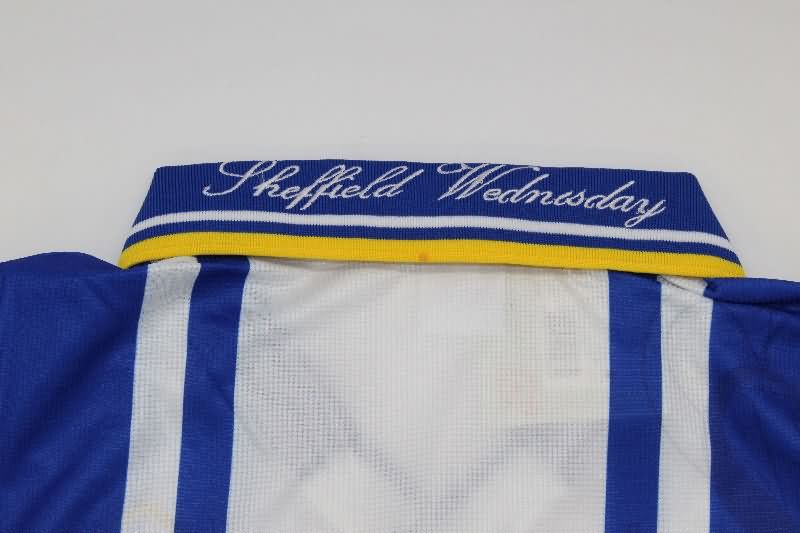 AAA(Thailand) Sheffield Wednesday 1995/97 Home Retro Soccer Jersey