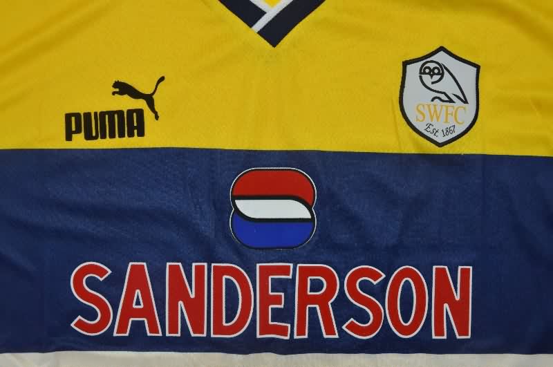 AAA(Thailand) Sheffield Wednesday 1999/00 Away Retro Soccer Jersey