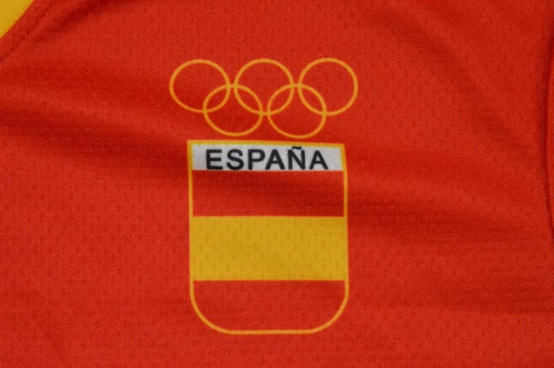 AAA(Thailand) Spain 1992 Home Olympia Retro Soccer Jersey