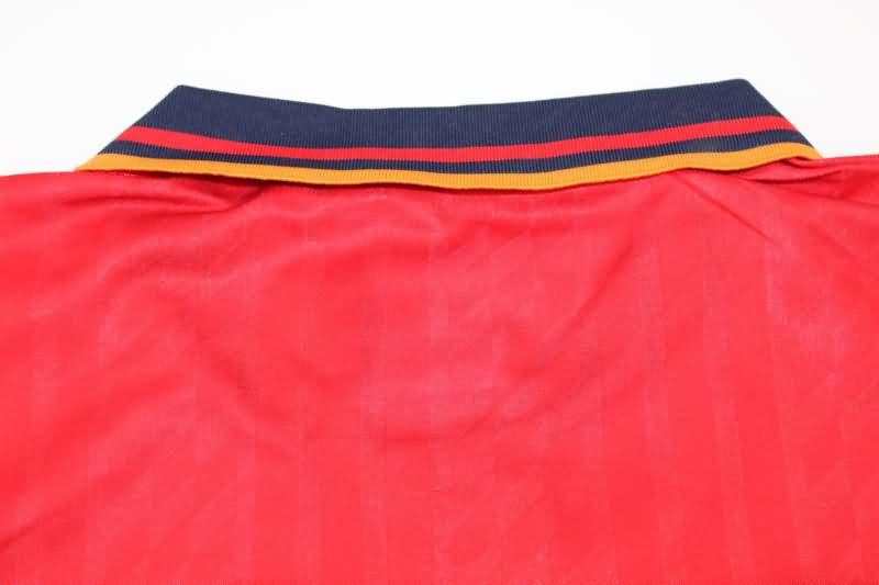 AAA(Thailand) Spain 1994 Home Retro Soccer Jersey