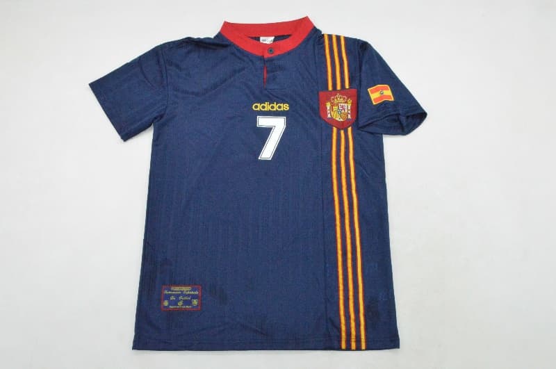 AAA(Thailand) Spain 1996 Third Retro Soccer Jersey