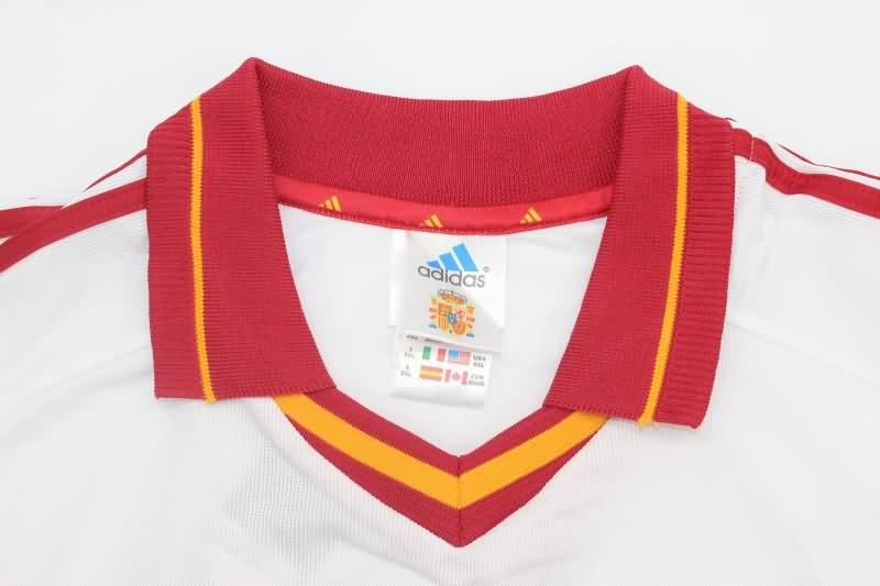 AAA(Thailand) Spain 2000 Away Retro Soccer Jersey