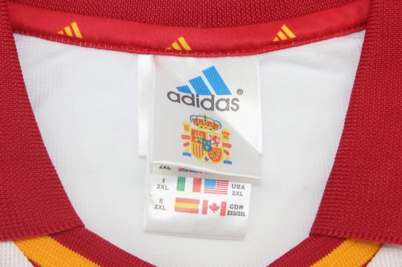 AAA(Thailand) Spain 2000 Away Retro Soccer Jersey