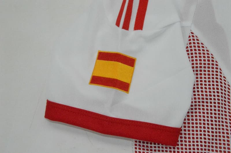 AAA(Thailand) Spain 2002 Away Retro Soccer Jersey