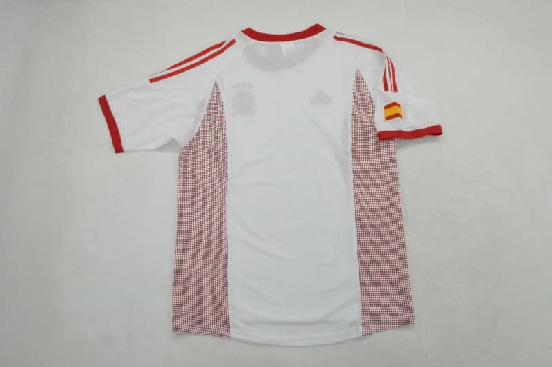 AAA(Thailand) Spain 2002 Away Retro Soccer Jersey