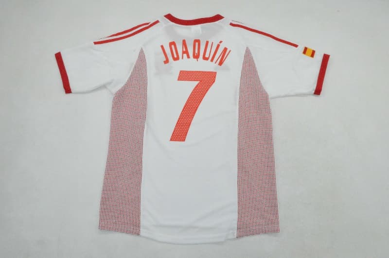AAA(Thailand) Spain 2002 Away Retro Soccer Jersey