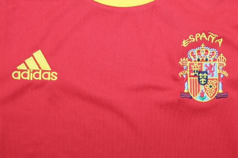 AAA(Thailand) Spain 2002 Home Retro Soccer Jersey