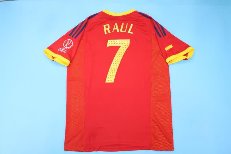 AAA(Thailand) Spain 2002 Home Retro Soccer Jersey