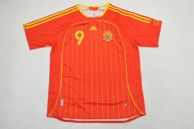 AAA(Thailand) Spain 2006 Home Retro Soccer Jersey
