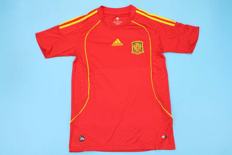 AAA(Thailand) Spain 2008 Home Retro Soccer Jersey