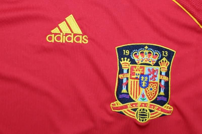 AAA(Thailand) Spain 2008 Home Retro Soccer Jersey