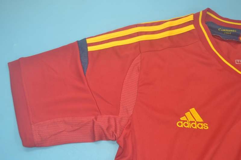 AAA(Thailand) Spain 2012 Home Retro Soccer Jersey