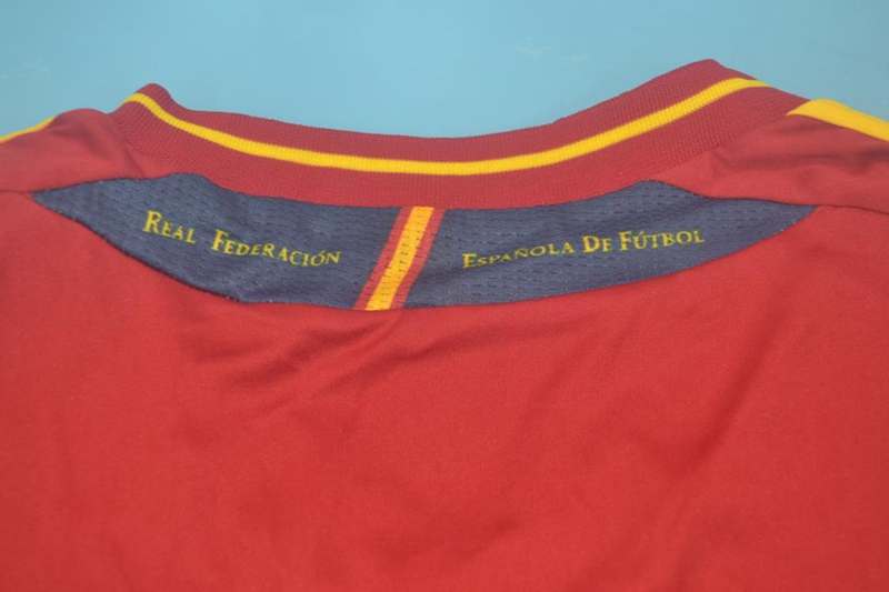 AAA(Thailand) Spain 2012 Home Retro Soccer Jersey