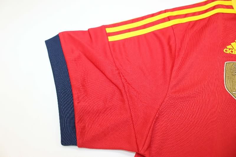 AAA(Thailand) Spain 2013 Home Retro Soccer Jersey