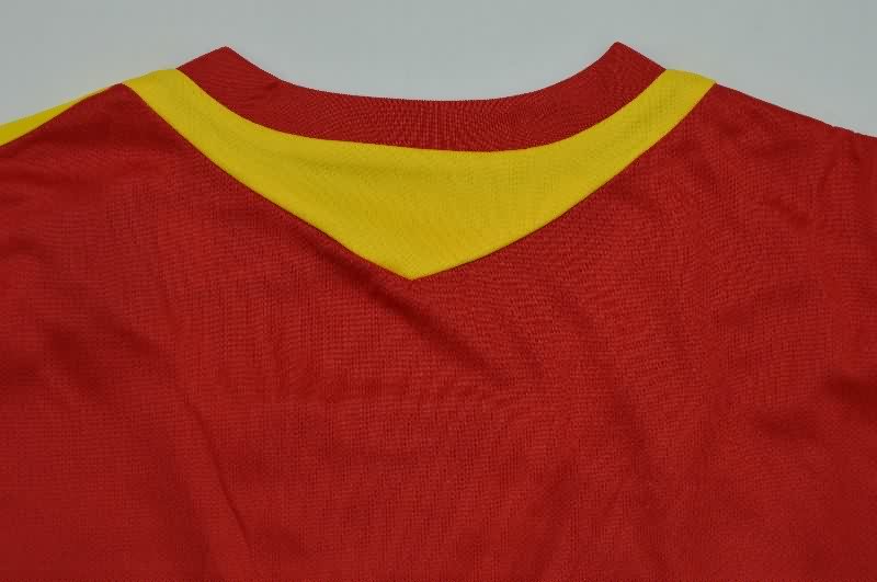 AAA(Thailand) Spain 2013 Home Long Sleeve Retro Soccer Jersey