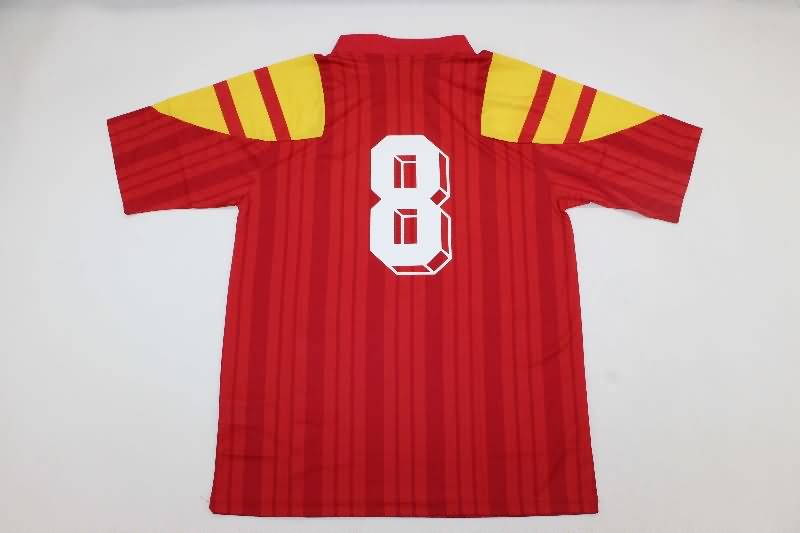 AAA(Thailand) Spain 1992/94 Home Retro Soccer Jersey