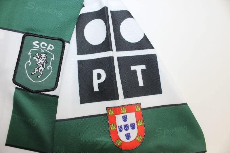 AAA(Thailand) Sporting Lisbon 2000/01 Home Retro Soccer Jersey