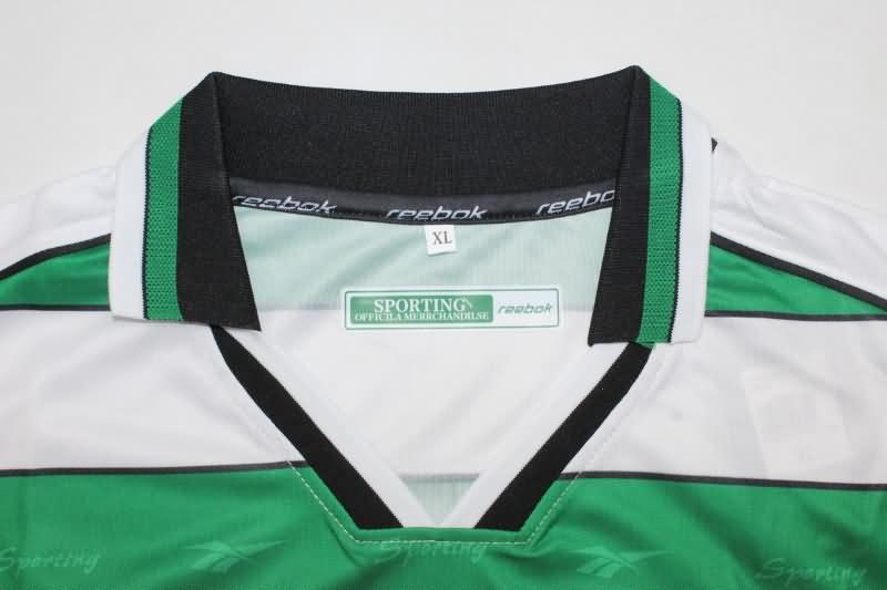 AAA(Thailand) Sporting Lisbon 2001/02 Home Retro Soccer Jersey