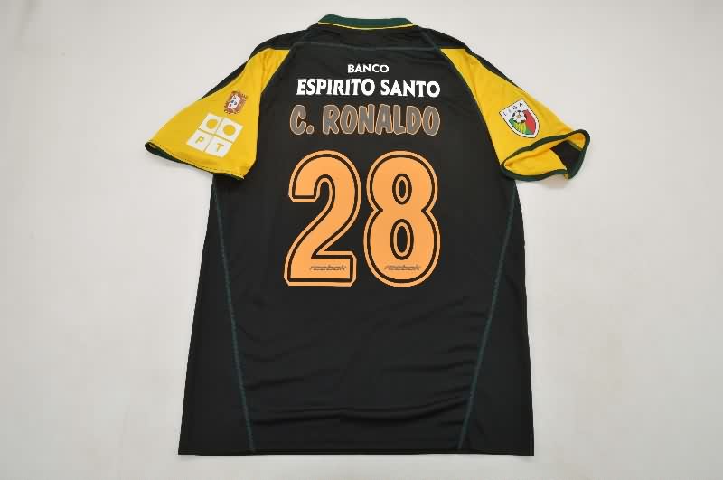 AAA(Thailand) Sporting Lisbon 2002/03 Away Retro Soccer Jersey