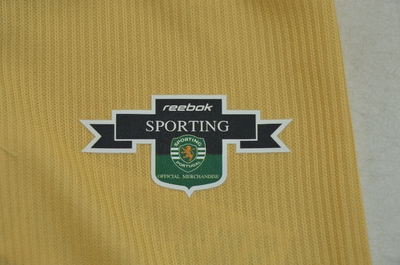 AAA(Thailand) Sporting Lisbon 2003/04 Away Retro Soccer Jersey