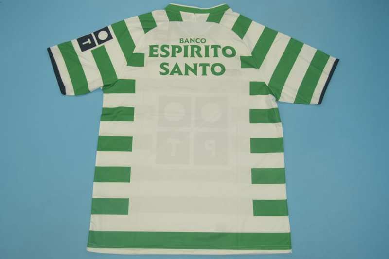 AAA(Thailand) Sporting Lisbon 2003/04 Home Retro Soccer Jersey