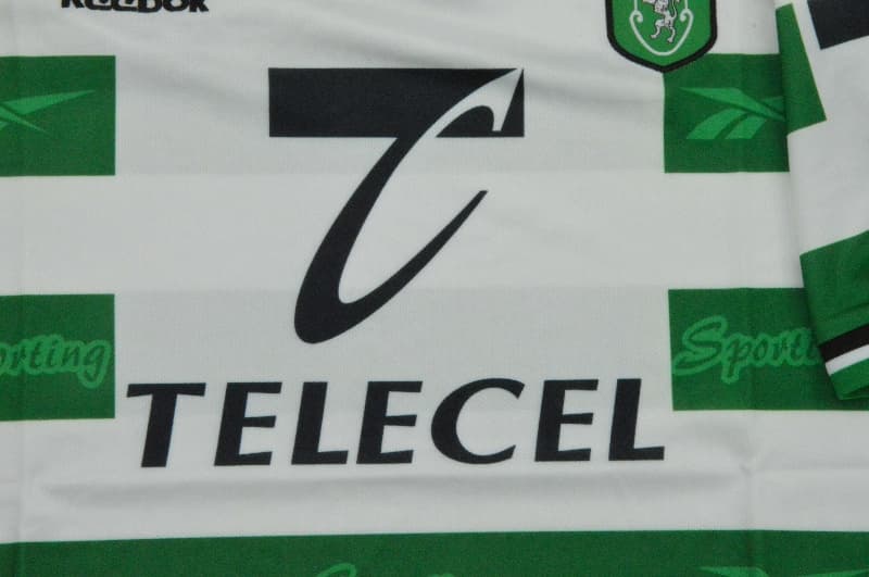 AAA(Thailand) Sporting Lisbon 1999/00 Home Retro Soccer Jersey