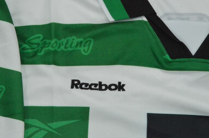 AAA(Thailand) Sporting Lisbon 1999/00 Home Retro Soccer Jersey