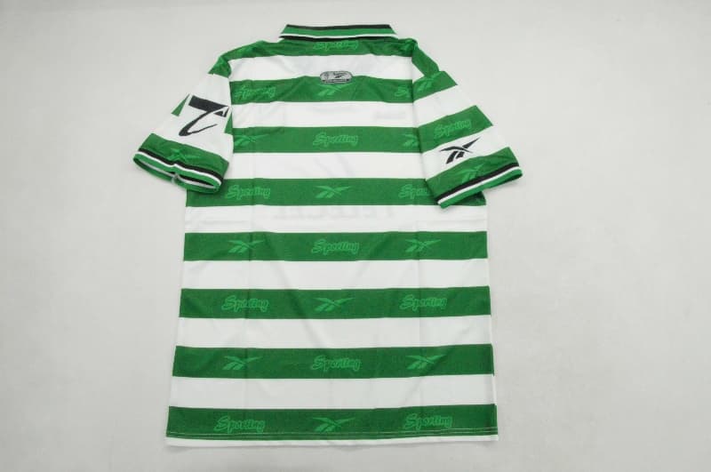 AAA(Thailand) Sporting Lisbon 1999/00 Home Retro Soccer Jersey