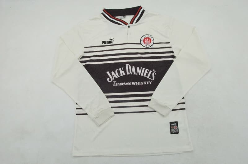 AAA(Thailand) St Pauli 1997/98 Home Retro Long Sleeve Soccer Jersey