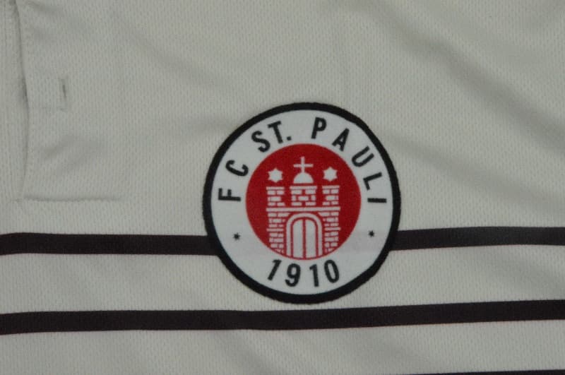 AAA(Thailand) St Pauli 1997/98 Home Retro Long Sleeve Soccer Jersey